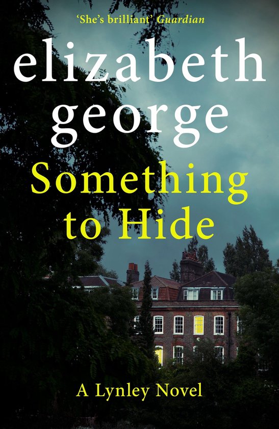 Inspector Lynley 20 - Something to Hide - cover