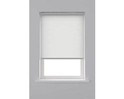Decosol rolgordijn lichtdoorlatend - 210x190 cm - ribbel wit
