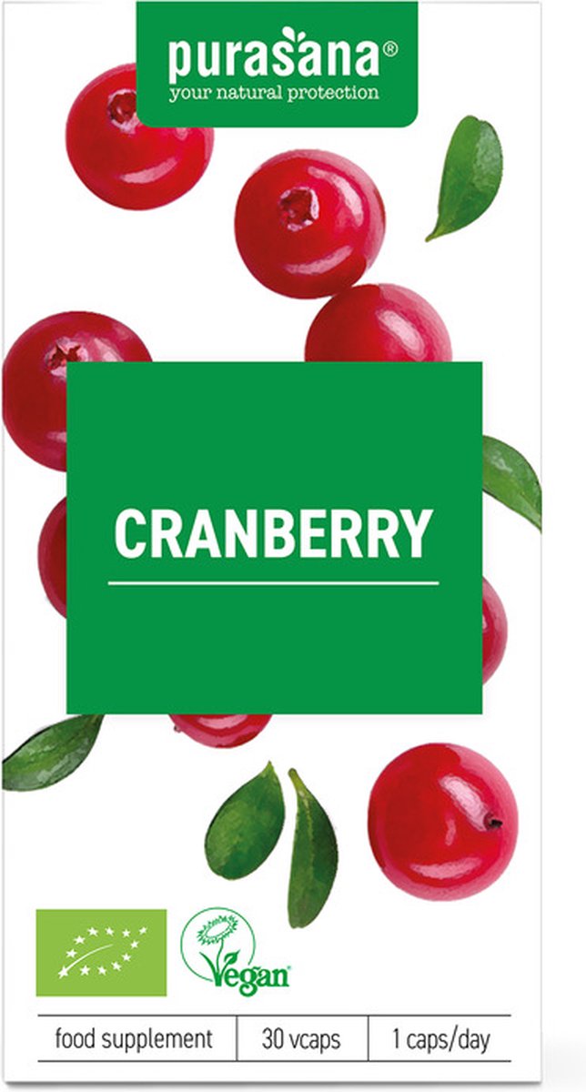 Goedkoopste Bio Cranberry 360Mg Purasana