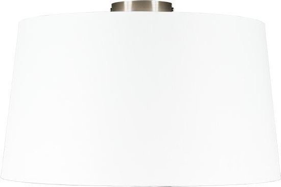 QAZQA combi - Moderne Plafondlamp - 1 lichts - H 260 mm - Wit - Woonkamer | Slaapkamer | Keuken