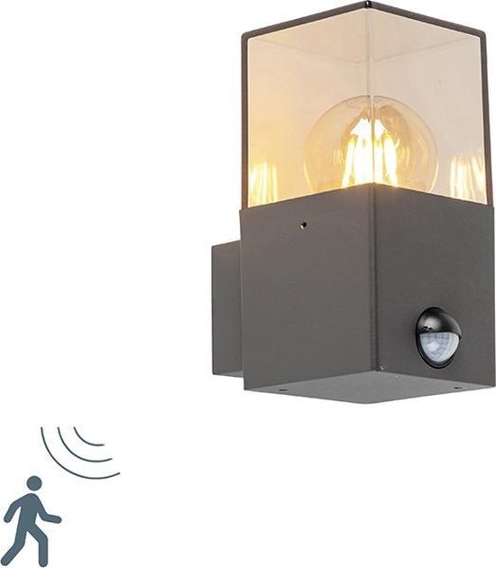 QAZQA denmark - Moderne Wandlamp met Bewegingsmelder | Bewegingssensor |  sensor voor... | bol.com