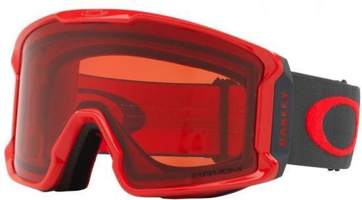 Oakley skibril Line Miner met Prizm Rose lens Grijs