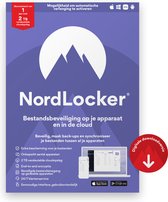 NordLocker - Persoonlijke Bestandskluis - 2 TB Cloudopslag - 1-jarig Abonnement - PC, Android & iOS Download