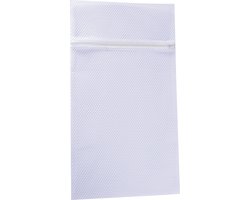 MSV Waszak voor kwetsbare kleding wasgoed/waszak - wit - XL size - 60 x 90 cm