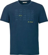 Vaude Men's Tekoa T-Shirt III - Outdoorshirt - Heren - Blauw - Maat L