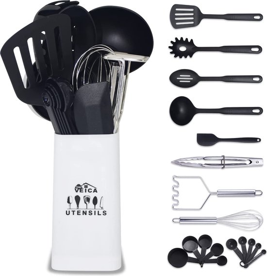 Set de cuisine Korkmaz Tombik 19 pièces Inox - A1823