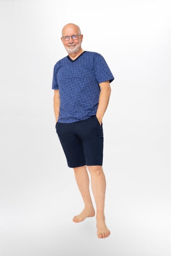 Martel- Michal - pyjama- blauw- 100% katoen XL