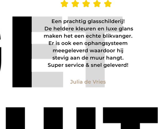 MuchoWow® Peinture sur Verre - Citations - Proverbes - Get shit done - 100x150 cm - Peintures sur Verre Peintures - Photo sur Glas