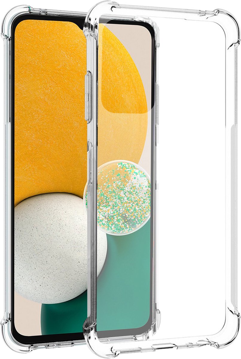 Samsung Galaxy A13 5G hoesje transparant siliconen backcover shockproof