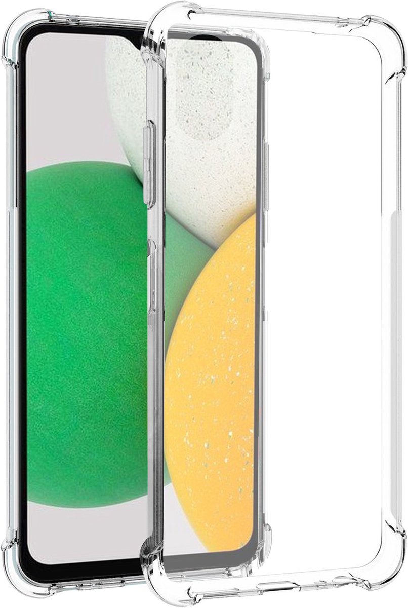 Arara Hoesje geschikt voor Samsung Galaxy A03 Core hoesje transparant siliconen backcover shockproof