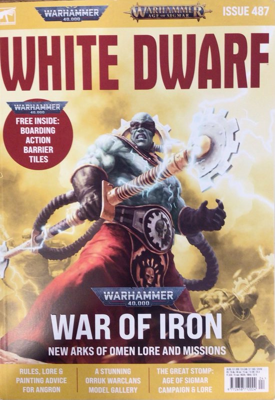 Afbeelding van het spel White Dwarf Magazine, issue 487