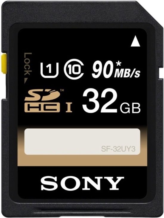 Sony SF32UY3 Experience kaart | bol.com