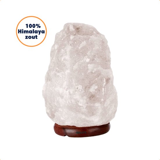 Lampe à Sel De L'Himalaya – 17x12 Cm, 2,6 Kg, Socle Bois, Occasion
