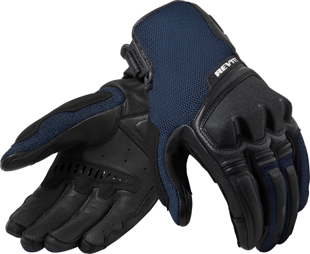 REV'IT! Gloves Duty Black Blue L - Maat L - Handschoen