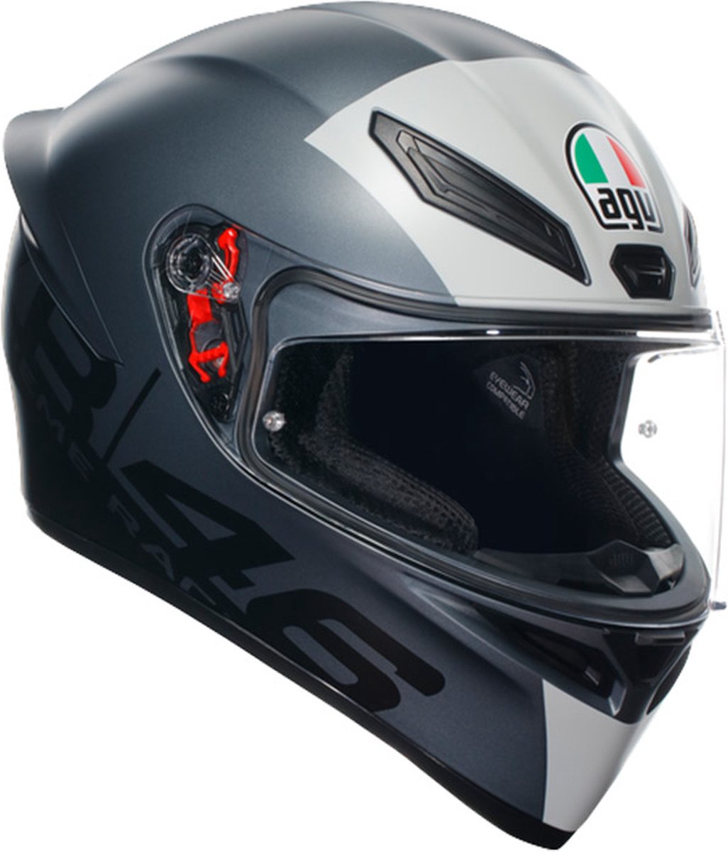Agv K1 S E2206 Limit 46 017 XS - Maat XS - Helm