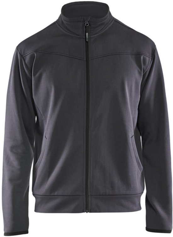 Blaklader Service Zip Up Sweat 3362-2526 - Medium Grijs/ Zwart - S