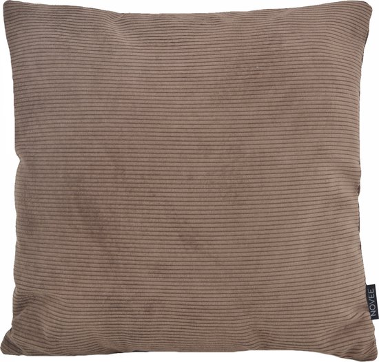 Scala Corduroy Choco Brown | 45 x 45 cm | Kussenhoes | Polyester