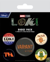 Marvel - Loki - Button Badge Set - Gift Pack