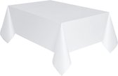 Wit papieren tafelkleed 137 x 274 cm