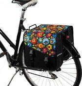 Luggage carrier bag, water-repellent and tear-resistant, Bagagedragertas \ fietstas voor bagagedrager 6.8 gallons