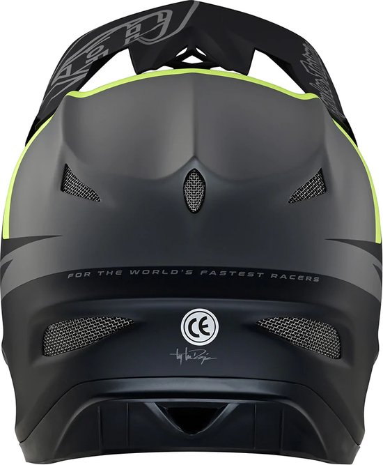 Troy Lee Designs D3 Fiberlite Downhill Helm Zwart M