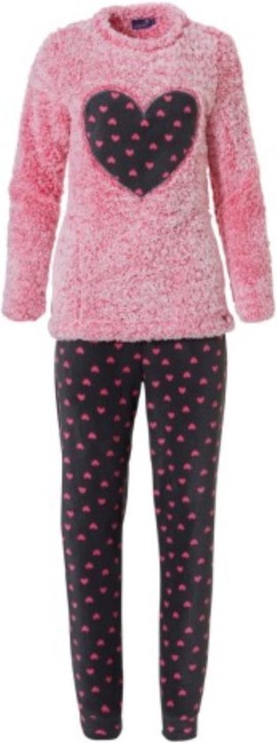 Rebelle Homewear set - 216 Grey/Pink - Dames Volwassenen - Polyester