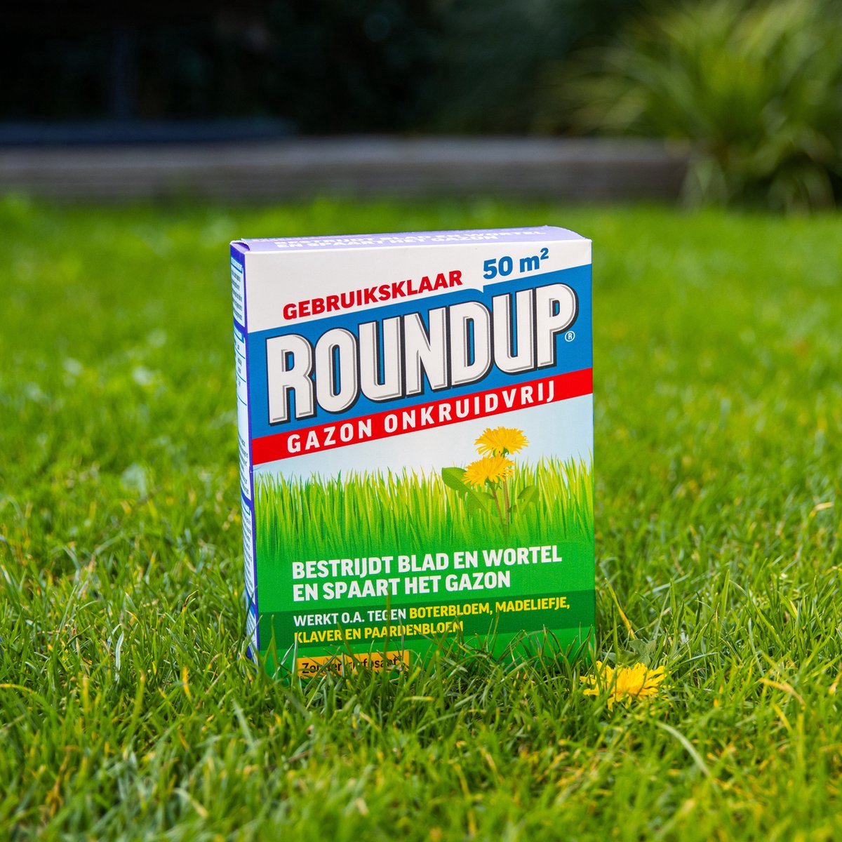 Désherbant 500 ml Roundup herbicide pelouse jardin mauvaise herbe gazon 500  ml