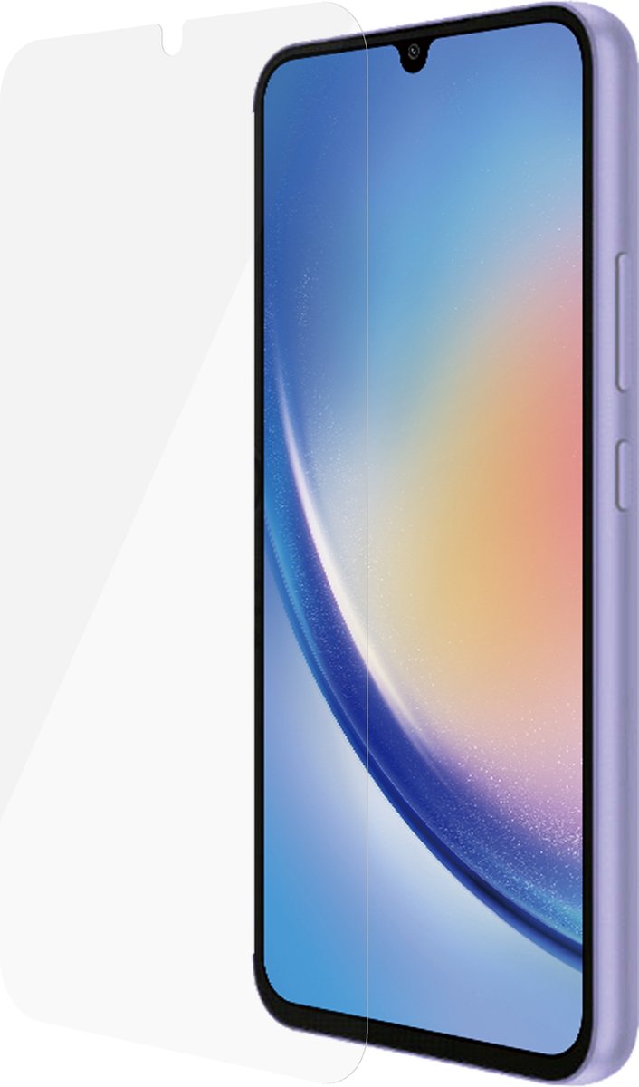 PanzerGlass Screenprotector Geschikt voor Samsung Galaxy A34 (5G) - PanzerGlass Safe Ultra-Wide Fit Screenprotector