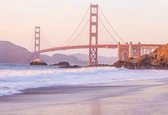 Fotobehang - Vlies Behang - Golden Gate Bridge - San Francisco - 368 x 254 cm