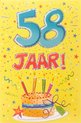 Kaart - That funny age - 58 jaar - TFA071