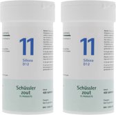 Pfluger Schussler Zout nr 11 Silicea D12 - 2 x 400 tabletten