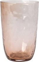 Broste Copenhagen Verre martelé 50cl marron