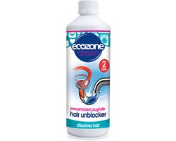 Ecozone - Geconcentreerde ontstopper - Haar ontstopper - 250ml - Vegan