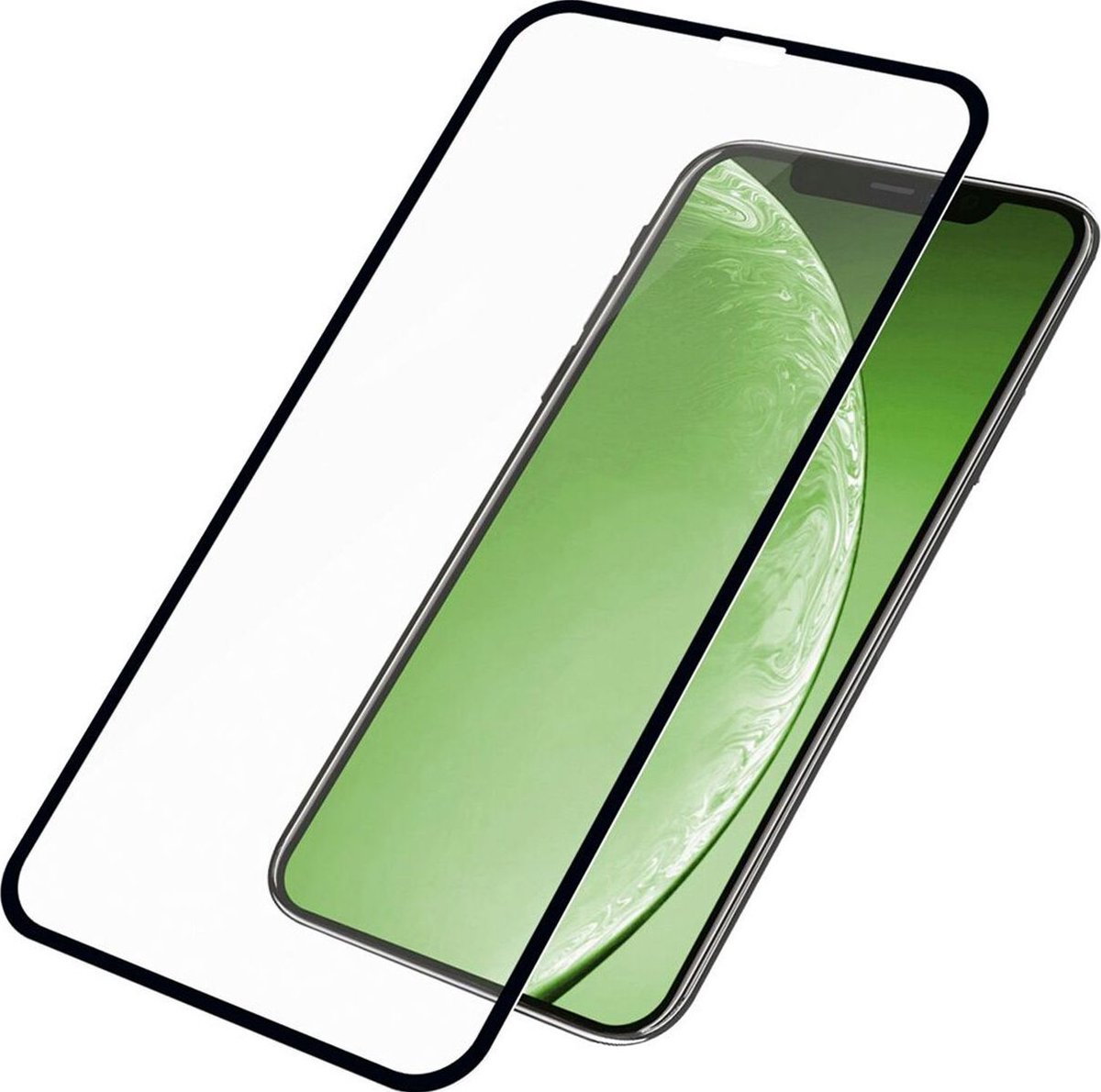 PanzerGlass Screenprotector geschikt voor Apple iPhone 11 Glazen | PanzerGlass Edge to Edge Screenprotector - Case Friendly - Zwart