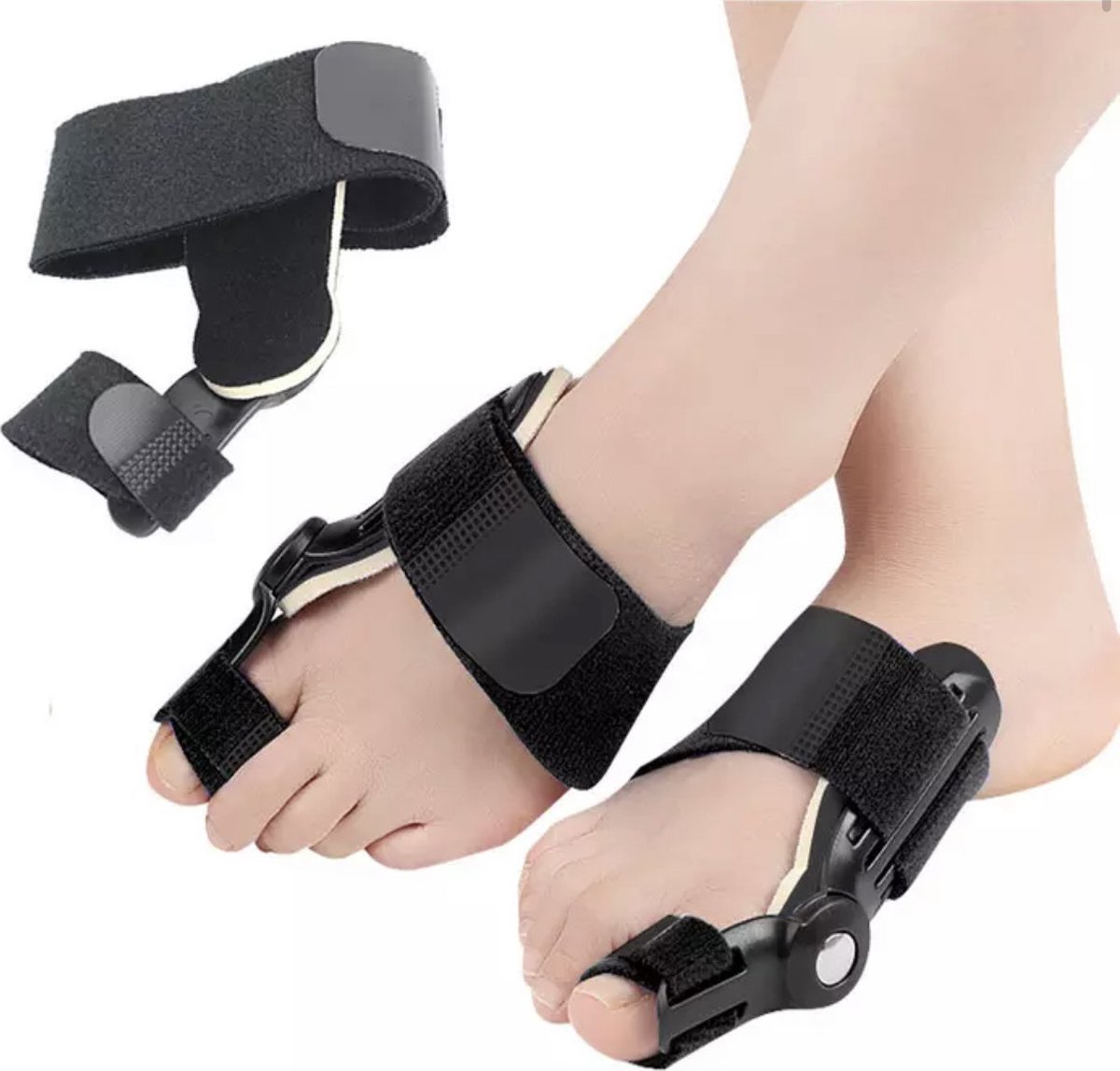 Hallux Valgus Teenspalk 2 Stuks Teenbrace Hallux valgus Teen