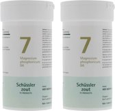 Pfluger Schussler Zout nr 7 Magnesium Phosphor D6 - 2 x 400 tabletten