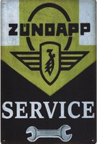 Wandbord Transport 2 Wielers - Zundapp Service