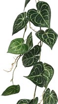 Everlands klimop/hedera kunst slinger/hangplant - 115 cm - groen
