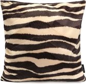 Sierkussen Furry Zebra | 45 x 45 cm | Polyester