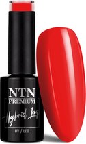 DRM NTN Premium UV/LED Gellak Splash Collection 5g. #126 - Rood - Glanzend - Gel nagellak