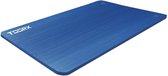 Toorx Yogamat - Fitnessmat - Sportmat gemaakt van zacht NBR materiaal - 100 x 61 x 1.5cm - blauw - met ophangogen