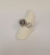 Zilveren ring - Diamonfire - zirkonia - kado - sale Juwelier Verlinden St. Hubert - van €149,= voor €99,=