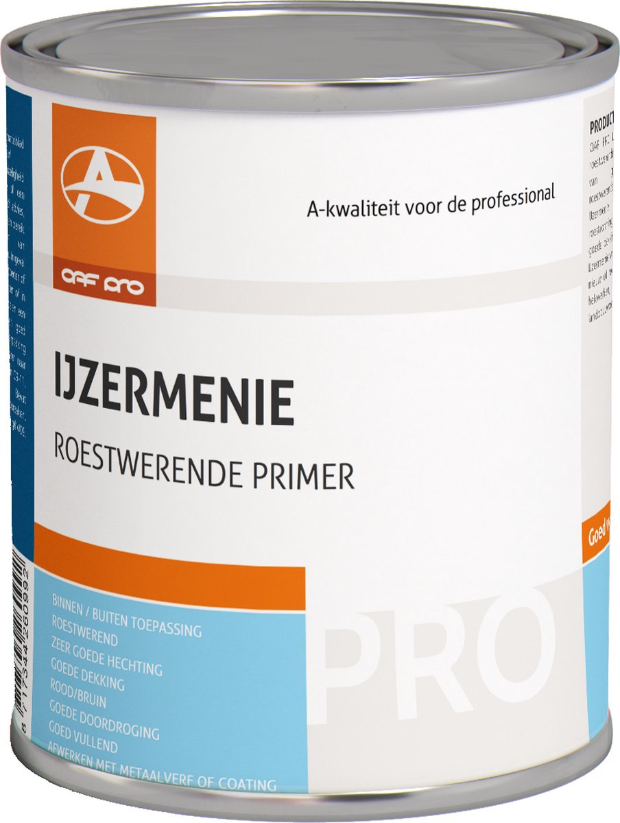 OAF PRO IJzermenie 750 ml - Roestwerende Metaal Primer - Goede Hechting op Metaal