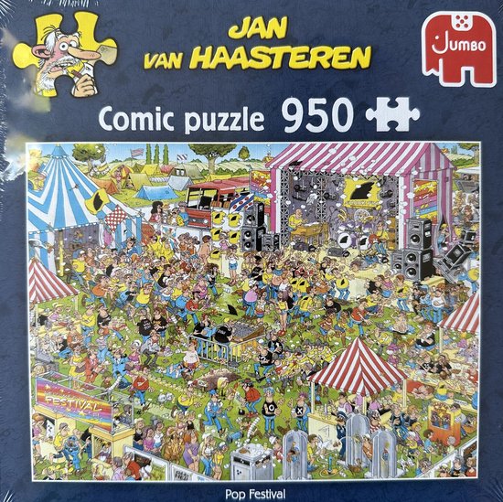 Jan van Haasteren Pop Festival comic puzzle 950 stukjes jumbo puzzel |  bol.com