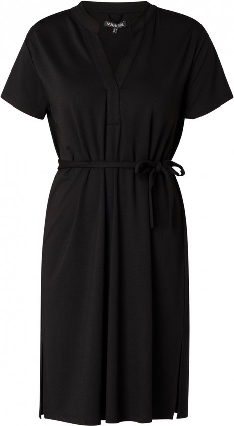 BASE LEVEL Yen Dresses - Black - maat 44