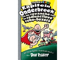 Omslag van Kapitein Onderbroek 10 - Kapitein Onderbroek en de revanche van de radioactieve robo-boxers