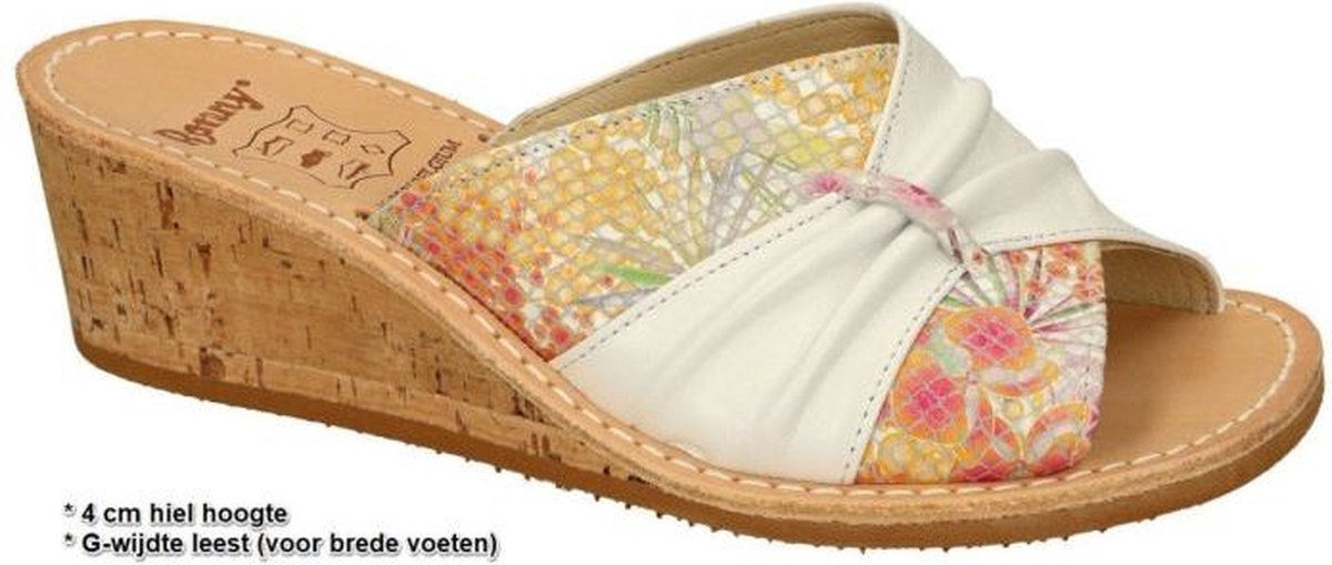 Ronny -Dames - combinatie kleuren - slippers & muiltjes - maat 39