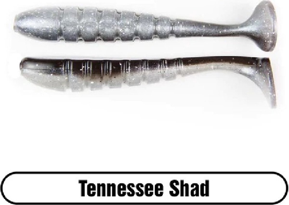 X Zone Swammer 4inch 10 cm 6st. Tennessee Shad