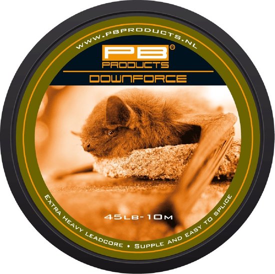 PB Products - Downforce Leadcore Leader 45 lb - 10 meter - Weed van PB Products — afbeelding 5