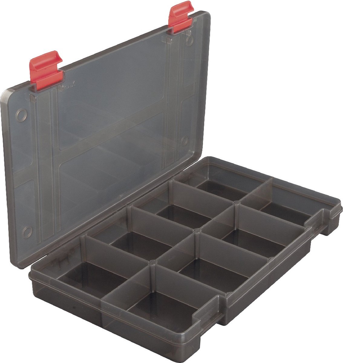 Fox Rage Rage Stack 'N' Store Lure Box | 8 Compartment | Shallow Large
